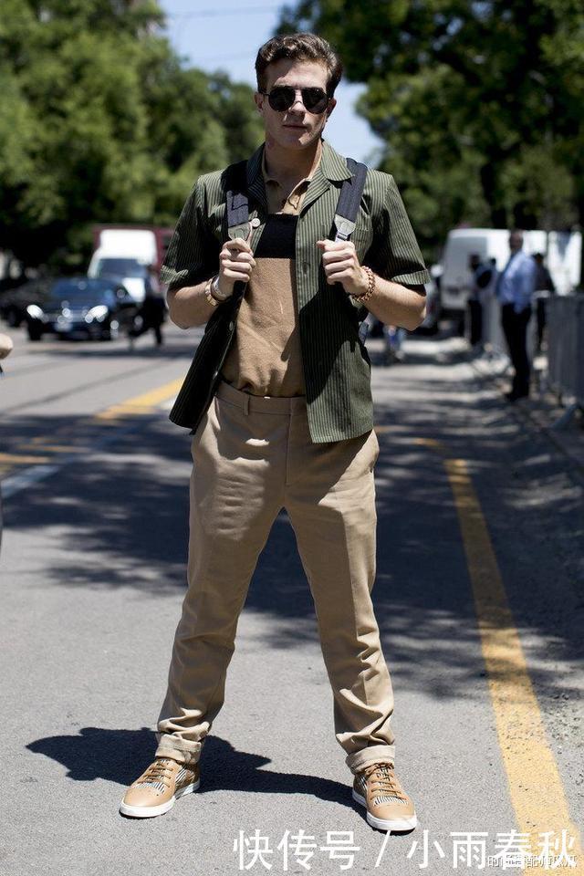 男人不管什么年纪,穿衣服都要远离这5种“老头色”,谁穿谁丑