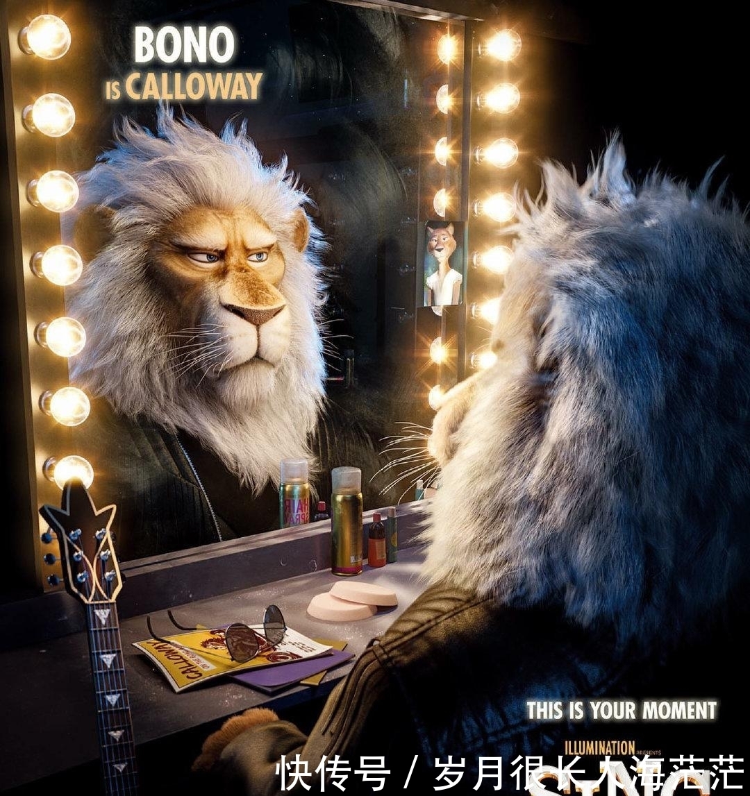 回归|《欢乐好声音2》发布角色海报 动物歌手们要回归了