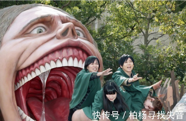 艾伦|进击的巨人主题乐园来袭,九大巨人齐聚,竟还可以体验被巨人吃掉!