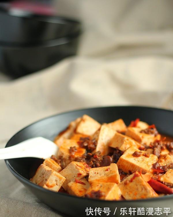 水淀粉|一块豆腐一把肉末,教你在家做出,经典川菜麻婆豆腐