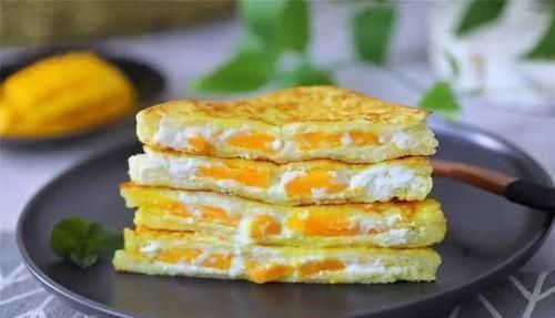 热带水果|5分钟快手早餐，比蛋糕简单，比馒头好吃，孩子天天都想吃