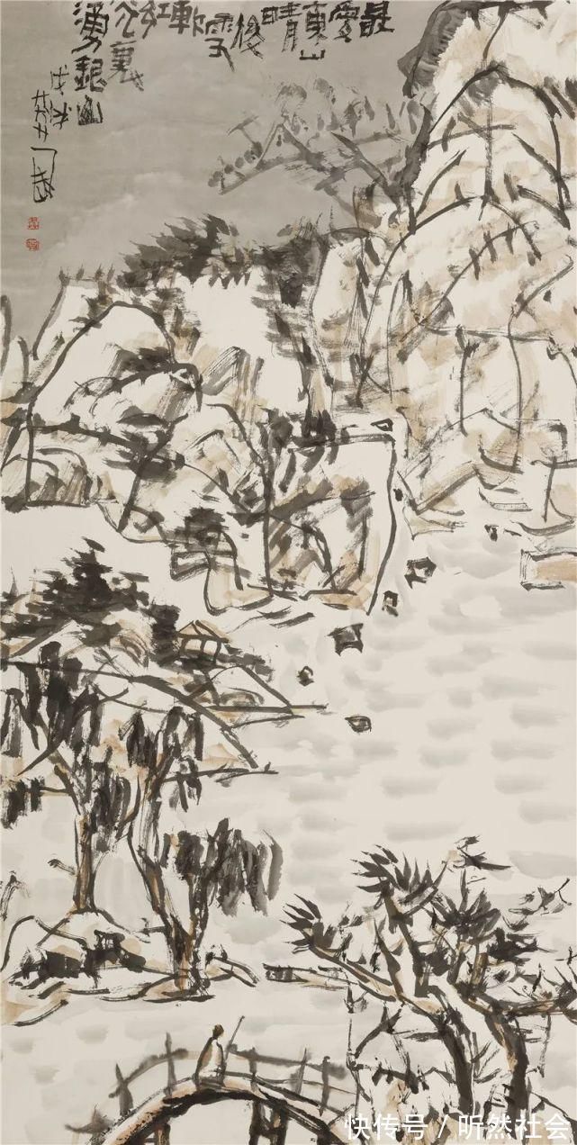 关河#“关河一望——郭莽园作品展”开幕仪式暨文人画的当代价值学术座谈活动