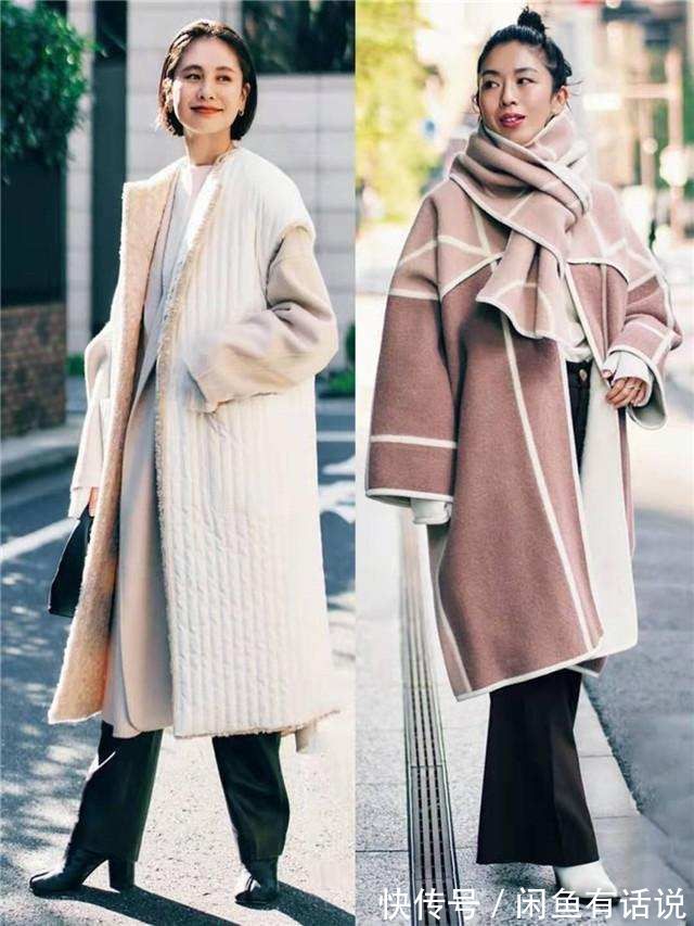 裤装 女人再懒,也别拿打底裤配大衣了,试试这3条“裤子”,很高级