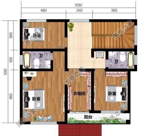 户型|农村小90平方米二层自建房,要的就是精巧细致的美,有没有喜欢的