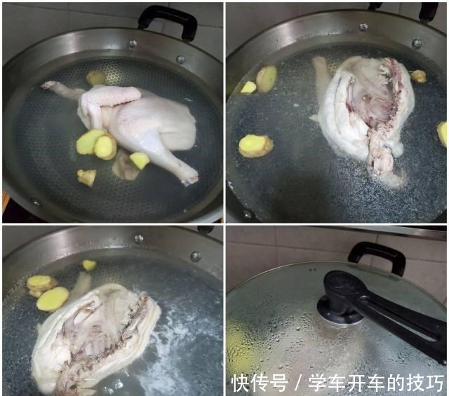 沙姜三黄鸡,肉滑骨香,清淡鲜美!