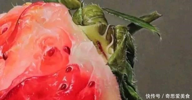 天津美院&他画“啃半截”的草莓,卖出20万,放大30倍后专家道:根本不是画