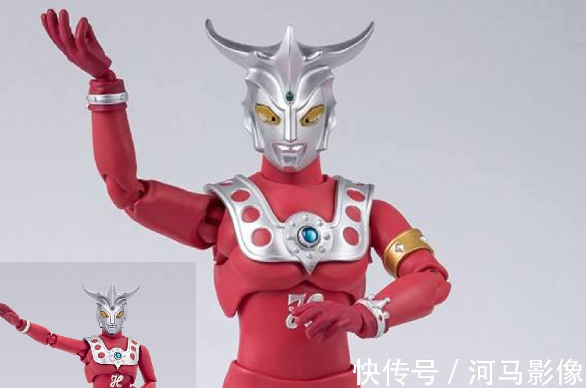 雷欧|雷欧奥特曼SHF官图曝光,高还原自带双截棍,还和徒弟赛罗互动
