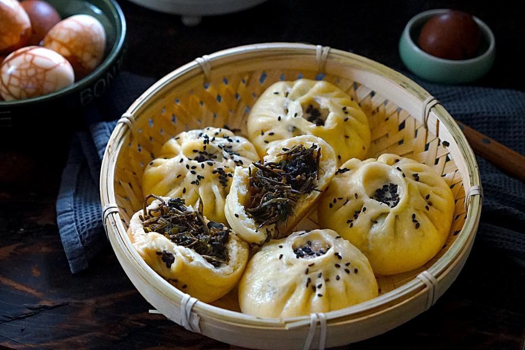 弟媳妇包的大包子，味道太棒了，方法特简单，快给家人做一锅