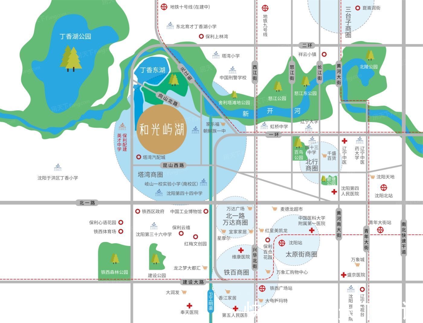 山北路|盘点保利·和光屿湖配套资源，价格、交通、配套看这篇就够了