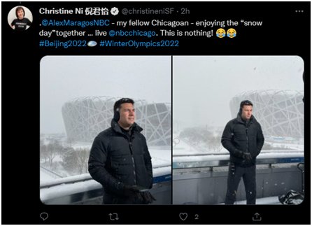 白雪皑皑|北京白雪皑皑，冬奥会外媒记者表示北京的雪景真是＂美呆了”