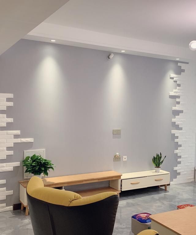 北欧风|新房装修毕业,北欧风的设计超温馨,玄关鞋柜和客厅背景墙超漂亮