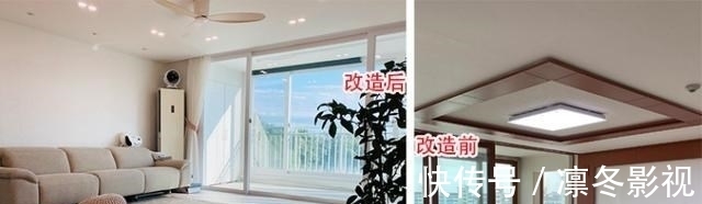 重装|住了三年的精装房重装，通铺地砖只刷大白、家具全扔93㎡干净利落