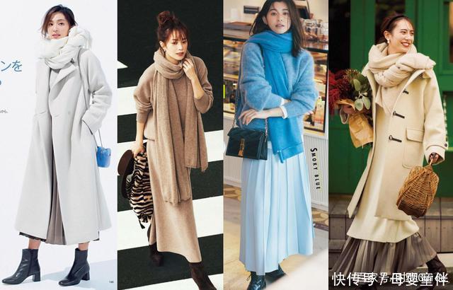 1个技巧+3个思路让你明白,冬天的“围巾”怎么搭才能显白显高级