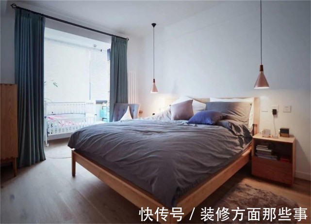 舒适|72平日式原木风二居室,电视墙看起来也很简洁大气