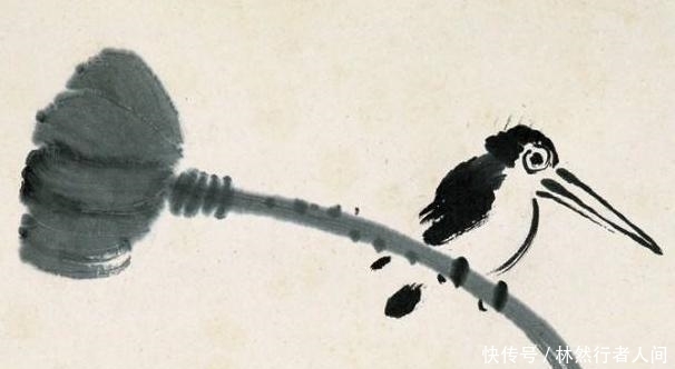 齐白石画一只鸟价值千万,网友吐槽是幼儿水平,专家:看看鸟眼睛