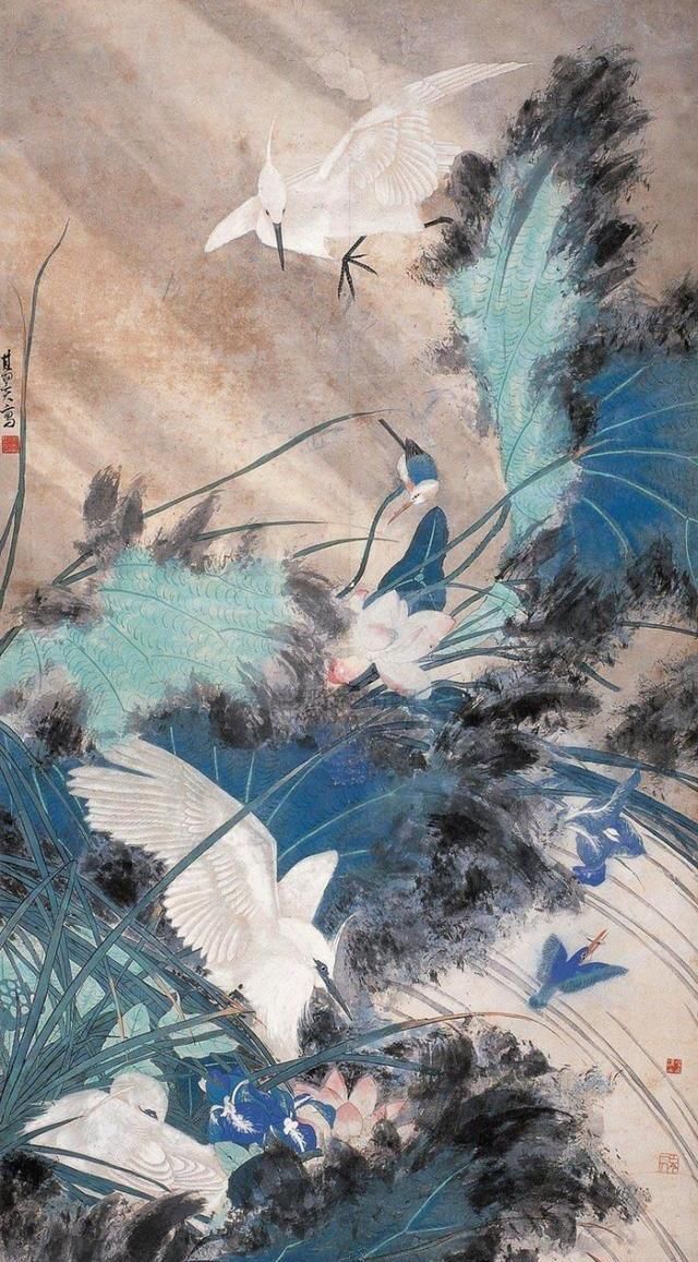 张其翼|沧海月明珠有泪——中国工笔花鸟画史上无法替代的艺术巨匠张其翼