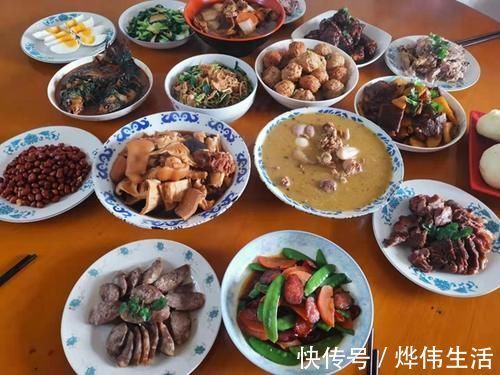香味|和婆婆一起做年夜饭,6道冷菜,10道热菜,鲜香味美家的味道