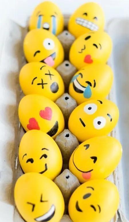 鸡蛋壳&蛋壳创意手工,大人小孩都可以学,只是简单画画,成品非常好看