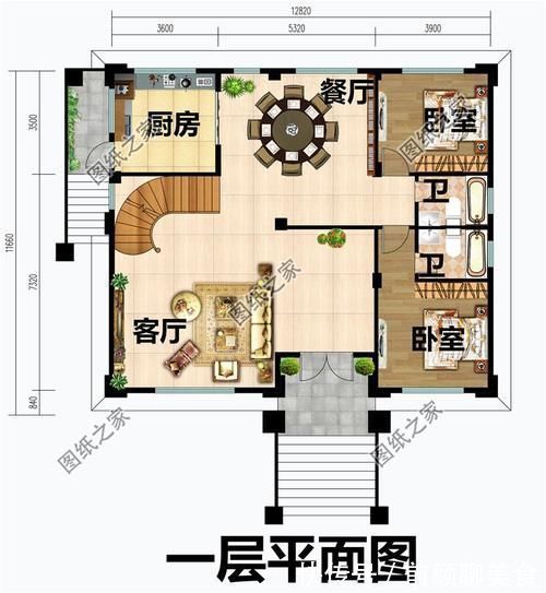 房屋|南方农村三层半房屋设计图，设计创经典，是该享受生活了