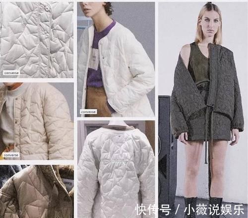 羽绒服|今年大火的“绗缝羽绒服”,看着宽大又累赘,穿起来还挺洋气显瘦