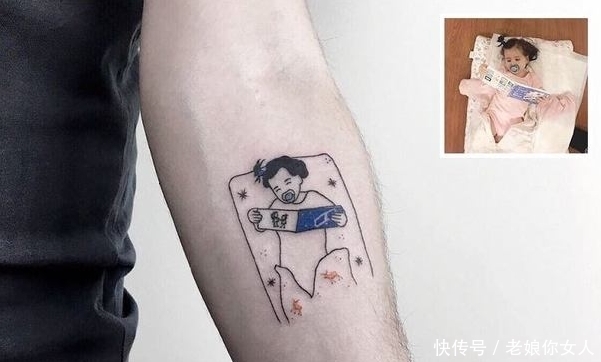 纹身师将客人珍贵记忆刻在身上,走心纹身看完泪流满面!