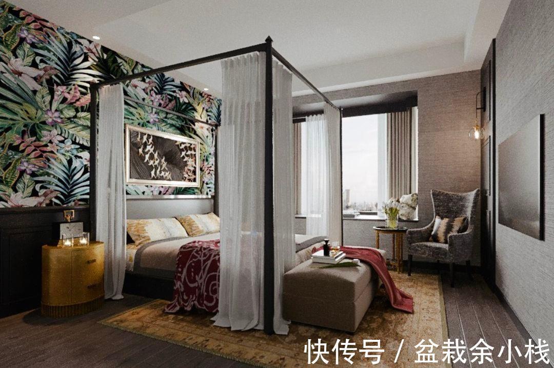 墨绿色|古朴的弧形拱门,墨绿色的半墙,打造出不一样的南洋复古风