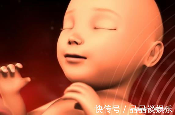 宝宝|9个月胎儿在肚子里的萌表情,你见过几个,医生现在孩子成精了