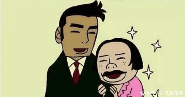 搞笑|搞笑漫画：寿司店里的情侣