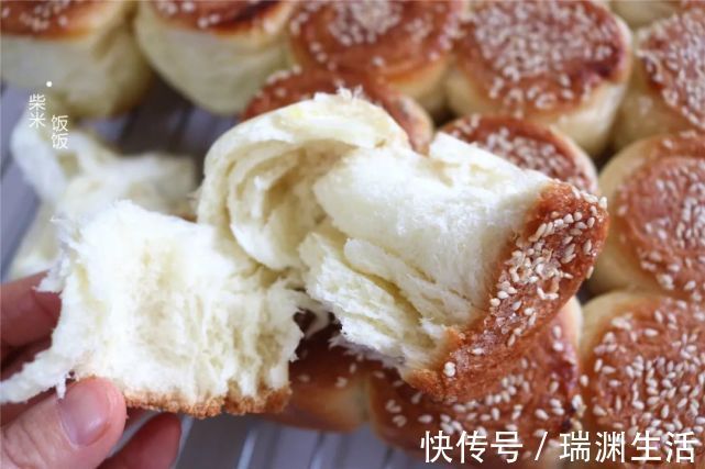 面包|想吃面包不用买,自己在家做很简单,香软拉丝,孩子喜欢