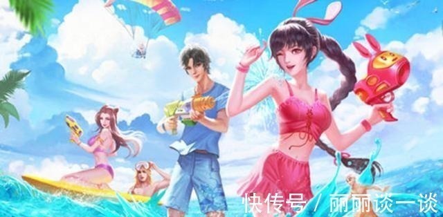 大明二明|斗罗大陆当小舞穿上泳装,红色的惹眼,蓝色的大胆,手绘的好甜!