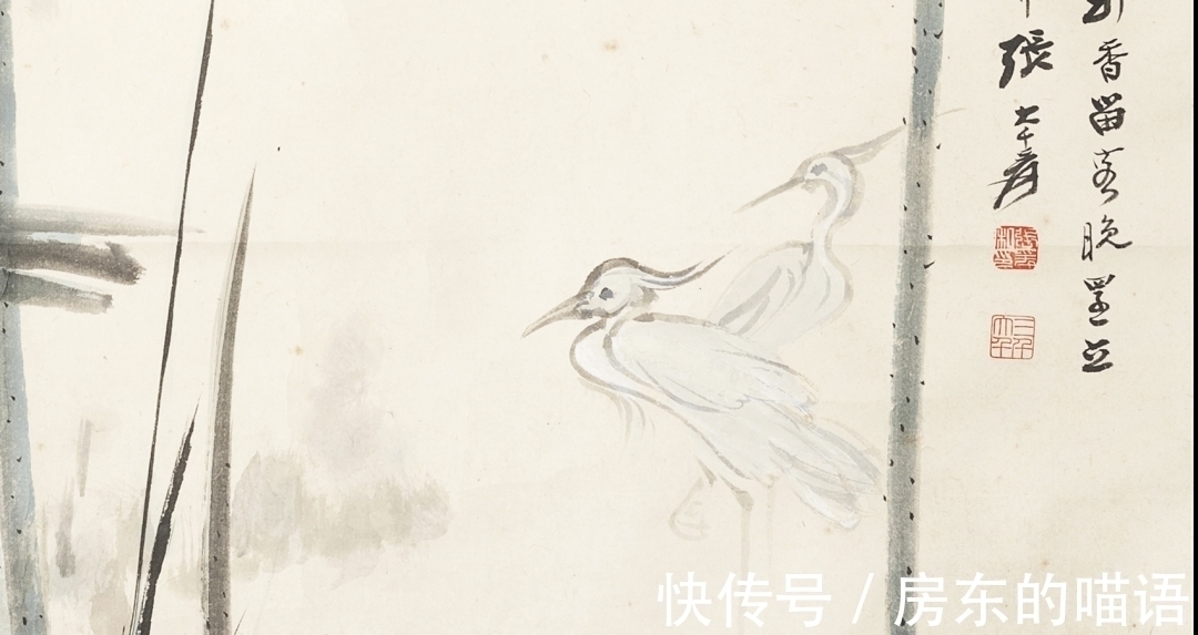 大千!极目苍穹 超以象外:张大千青绿山水杰构《李检法定林萧散图》