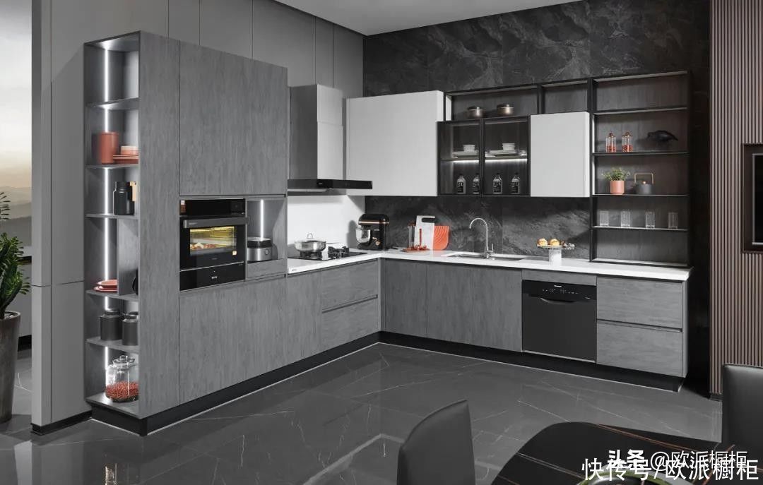 欧派|这9款橱柜配色竟然如此惊艳!看过的人都收藏了