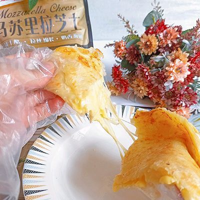 手抓饼|奶酪拉丝手抓饼