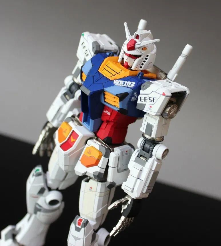 制作|1/100 RX-78-2F00涂装制作