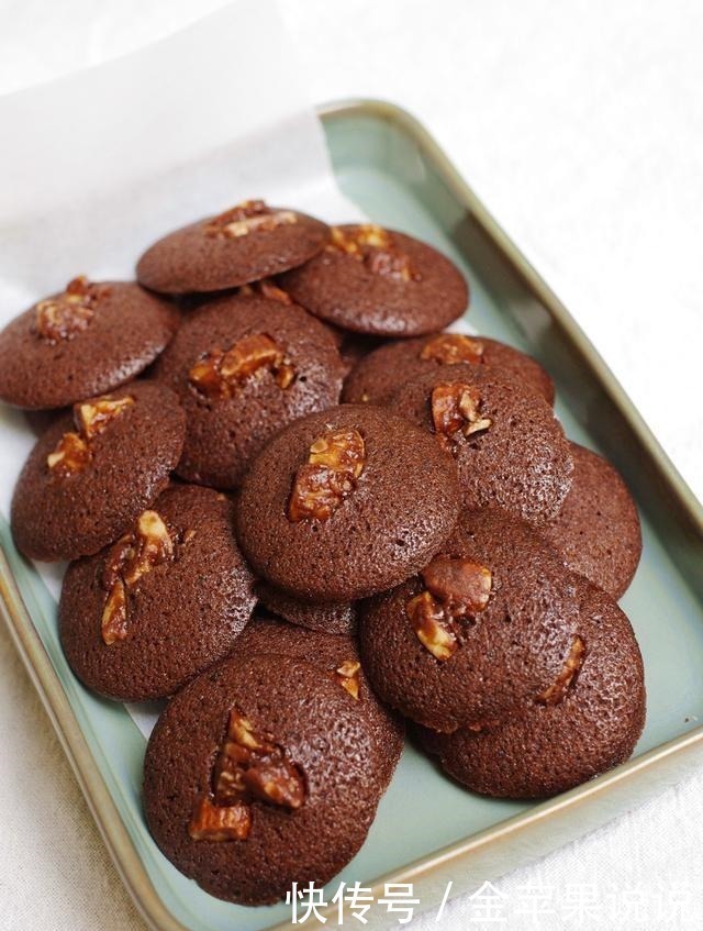 黑巧克力|手残党看过来,没有难度的网红饼干,巧克力脆脆,制作过程很简单