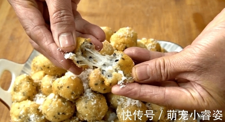零食|谷雨时节，教你做糯米球，外脆里糯又香甜，当成零食，孩子的最爱