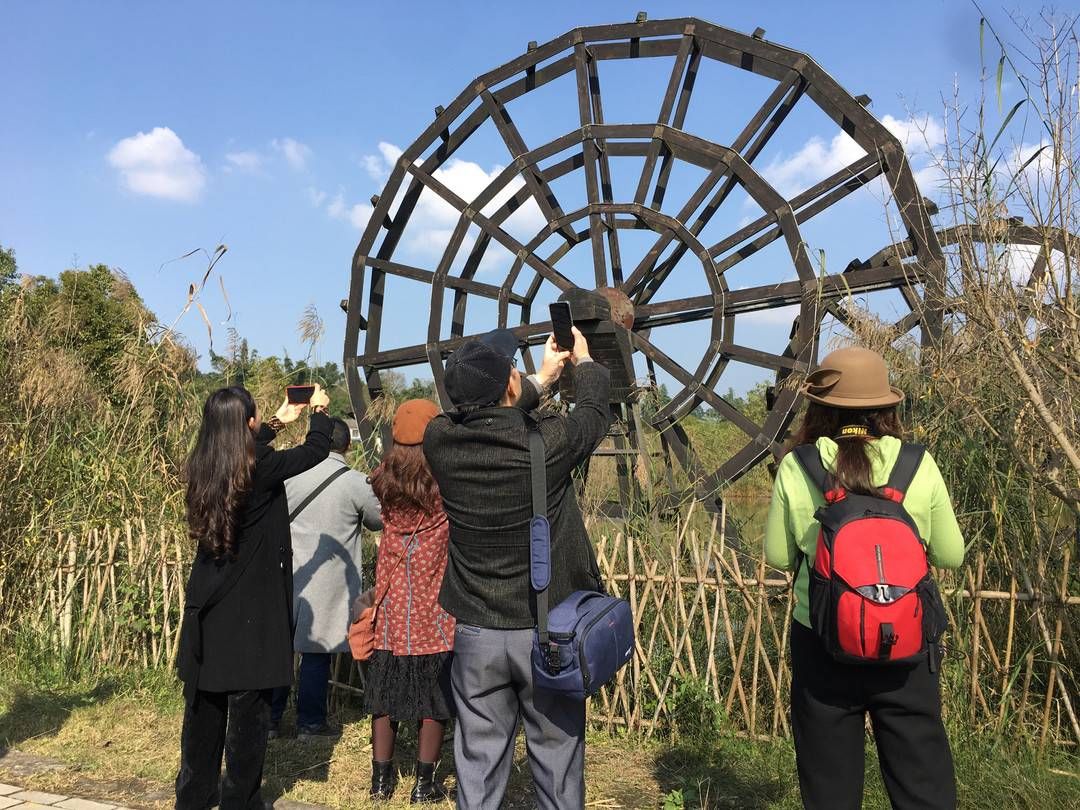 采风团|百城行｜巴蜀文旅“百城行”走进自贡沿滩：打卡百年盐业遗迹岁月钩沉 闭目静思新农村示范的“慢生活”