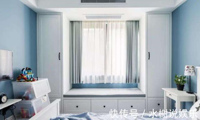 收纳|飘窗只知道放绿植4种更实用的设计，奢华又上档次