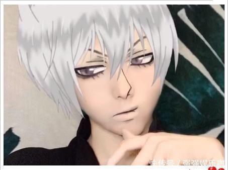 小哥哥仿妆“巴卫”,开局粉底不要钱看到最后非你不嫁了