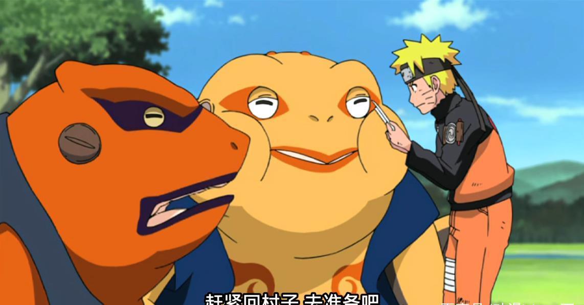 火影忍者|火影忍者:同样是鸣人的通灵兽,为何蛤蟆吉还在,蛤蟆龙去哪了?