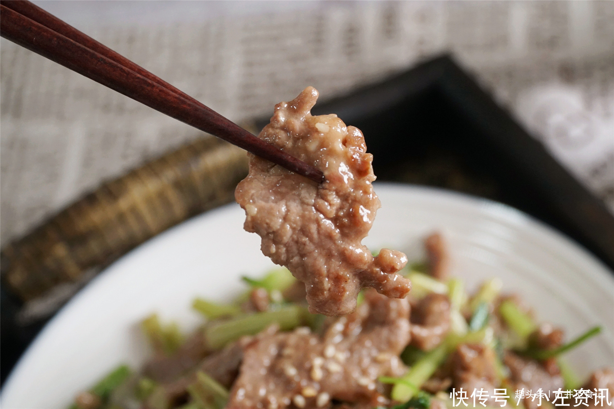 牛肉片|炒牛肉的诀窍,入锅前多加2步,怎么炒都不会老!