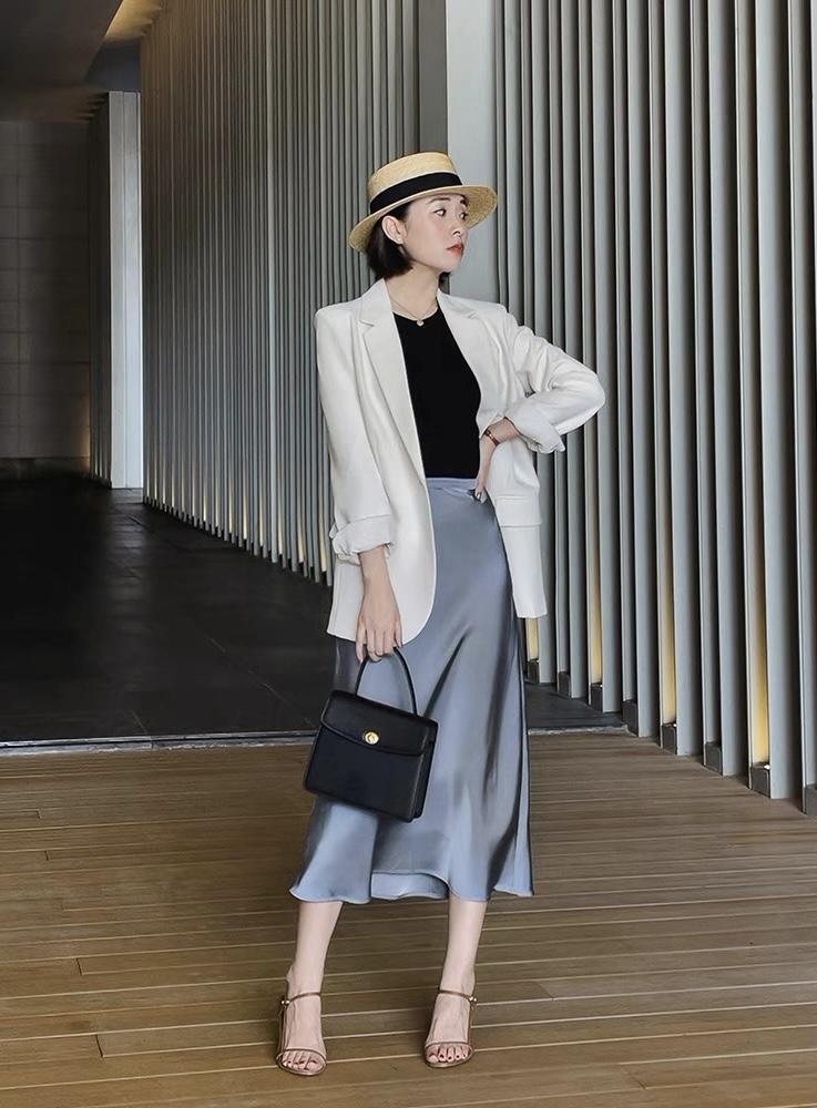 西装|中年女人要学会穿“西装”,不挑人又chic,出街赚足回头率