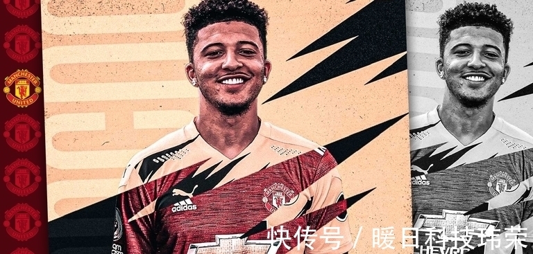 曼联|这一次，21岁的桑乔属于红色