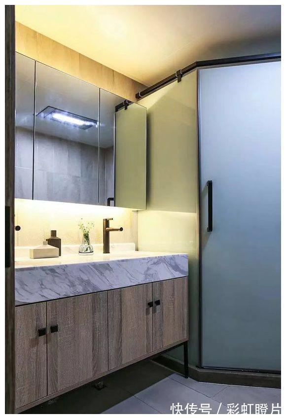 电视墙|新房装修结束,半包6万含基础建材,餐客厅的全墙收纳柜太喜欢了