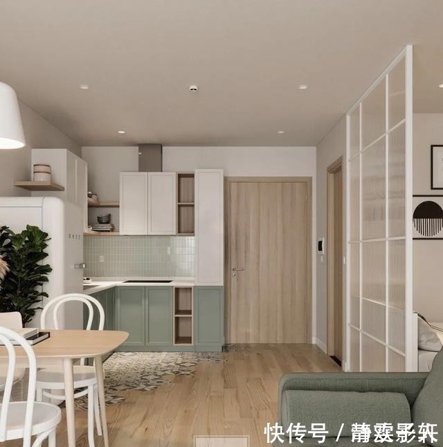 电视柜|如果你家是小户型,可以照着这套房子装,简洁实用又好效仿,超棒!