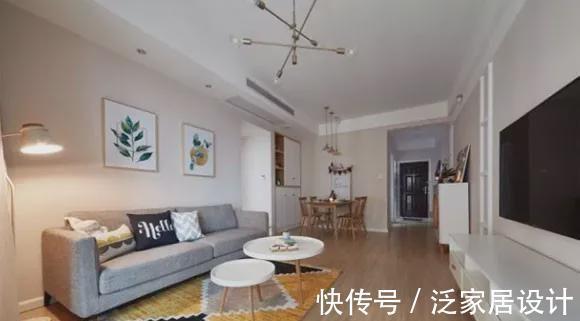 幸福指数|没想到,6万块装修的北欧风也能很上档次,80㎡两房很舒服!