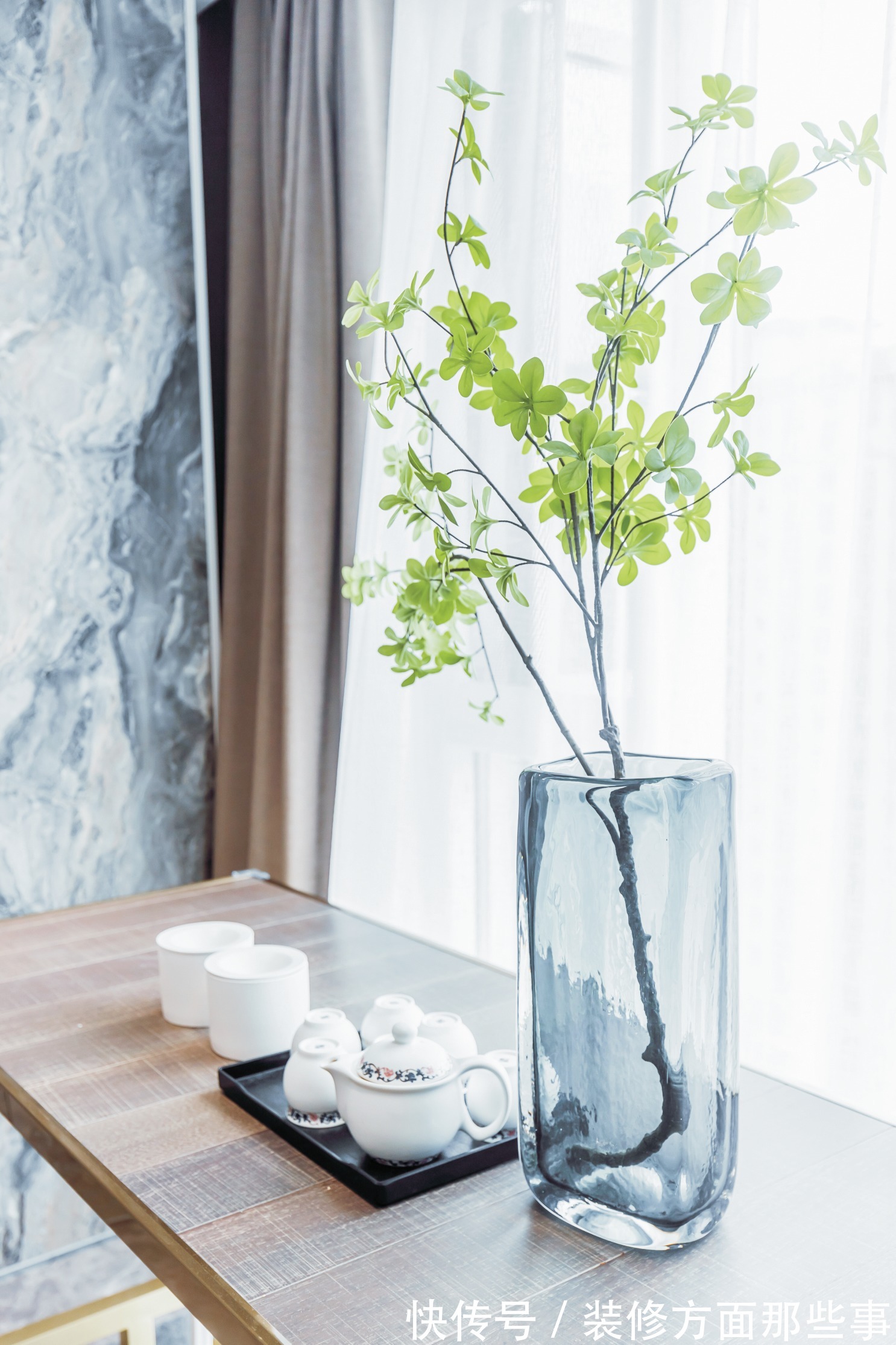 玄关|130㎡现代简约森系住宅,依旧保留着烟火气