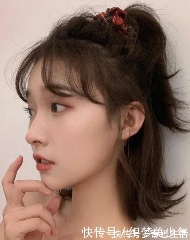 发型|不要再留黑长直了,羊毛卷时髦,空气刘海温柔,锁骨发俏皮