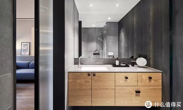 小空间|生活艺术家 篇二十八:成都夫妻的45㎡婚房火了,坚持一体式布局,却有藏不住的高级感