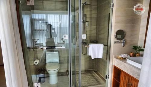 隔断|头次见到卫生间这样做隔断的,太聪明了,以后我家也这样装